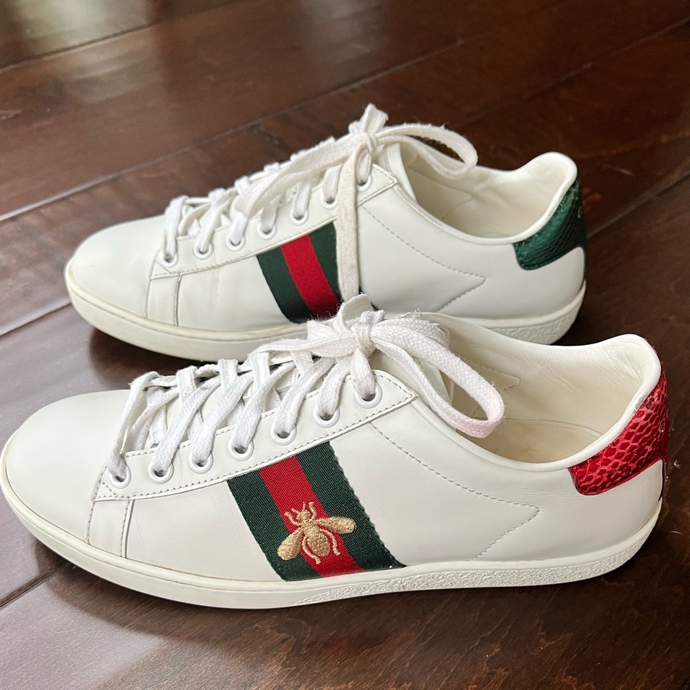 Gucci Women’s Ace Sneaker with Bee